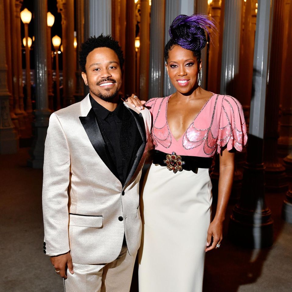 Ian Alexander Jr. (†) und Regina King im Jahr 2019
