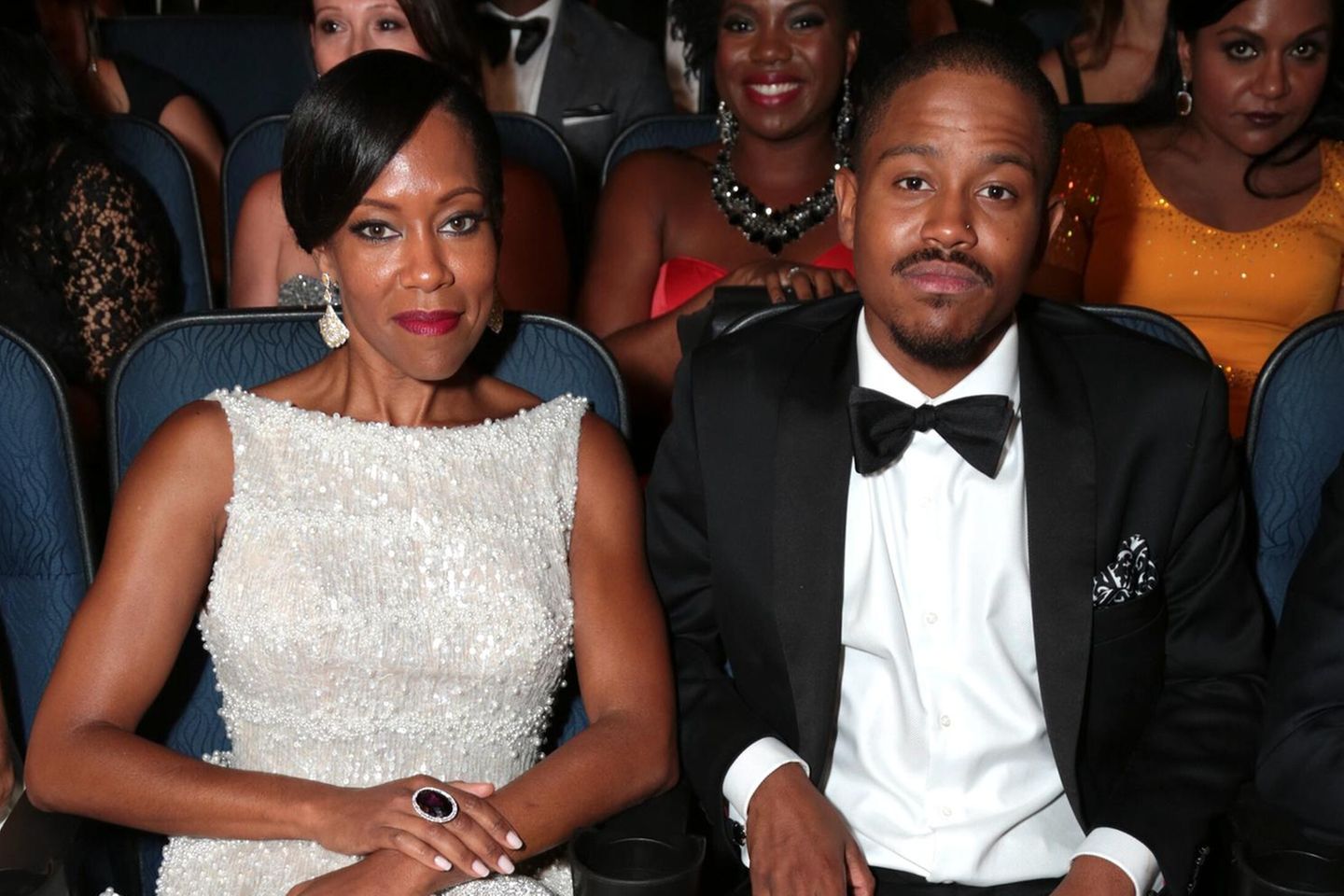 Regina King mit ihrem Sohn Ian Alexander Jr. (†) im Jahr 2015