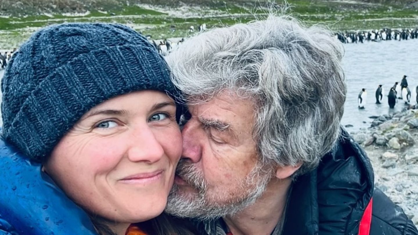 Reinhold Messner teilt innigen Moment mit 35 Jahre jüngeren Ehefrau Diane