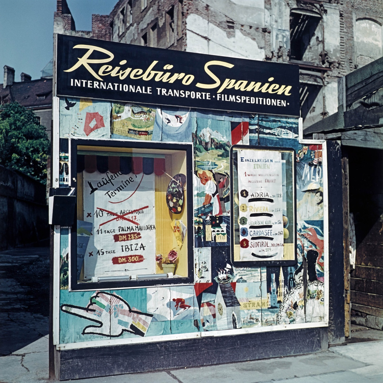 „Reisebüro Spanien“, Bonn, 1955