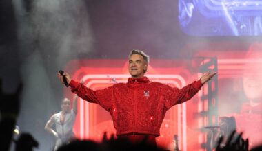 Robbie Williams in Frankfurt: Britpop, Selbstironie und ein bisschen Coldplay | hessenschau.de