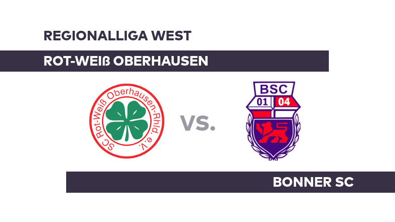 Rot-Weiß Oberhausen - Bonner SC: Oberhausen überflügelt Bonn in der Tabelle - Regionalliga West