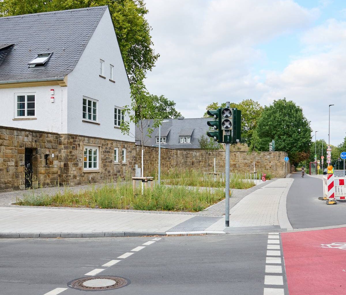 Baustelle in Münster viel schneller fertig