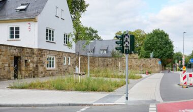 Baustelle in Münster viel schneller fertig