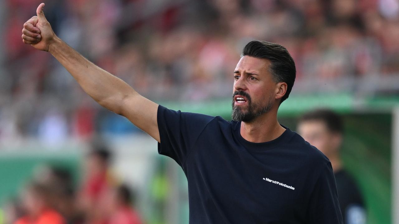 FC Augsburg siegt bei Wagner-Premiere gegen Halleschen FC