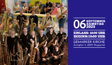 Benefizkonzert von SAX FOR FUN und SAXOPHORIA