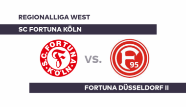 SC Fortuna Köln - Fortuna Düsseldorf II: Bleibt Düsseldorf weiter ungeschlagen? - Regionalliga West
