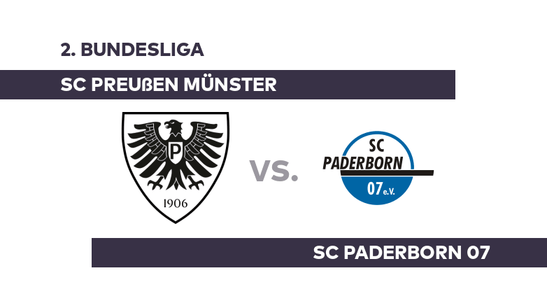 SC Preußen Münster - SC Paderborn 07: Münster hofft auf den ersten Saisonsieg - 2. Bundesliga