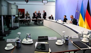 Gespräche über Ukraine: Videokonferenz mit Trump hat begonnen