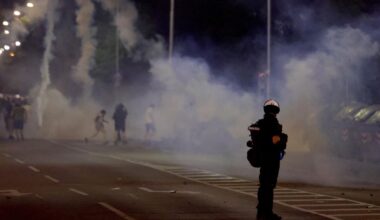 Demonstranten in Serbien berichten von brutaler Polizeigewalt