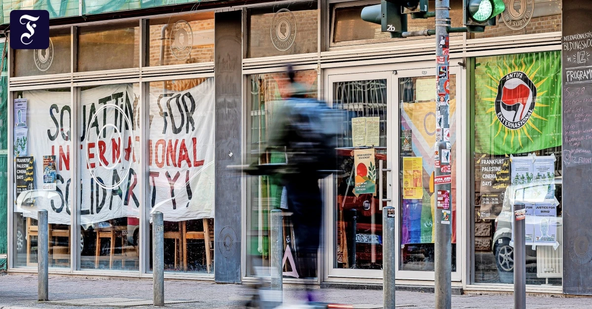 Linke Hausbesetzer in Frankfurt: Räumung der Lahnstraße immer wahrscheinlicher