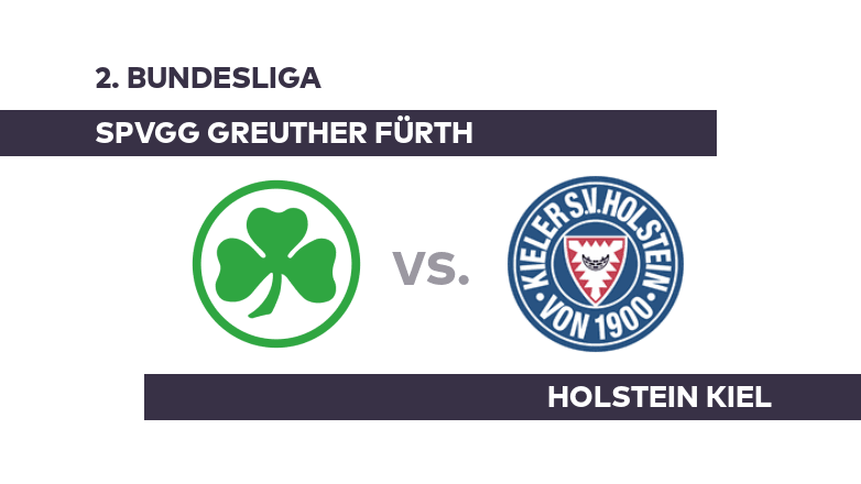 SpVgg Greuther Fürth - Holstein Kiel: Greuther Fürth begrüßt Kiel - 2. Bundesliga