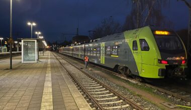 Zugausfälle und Einschränkungen von Itzehoe/Wrist bis Hamburg