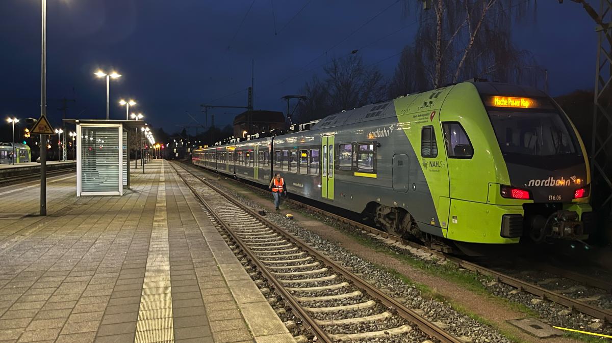 Zugausfälle und Einschränkungen von Itzehoe/Wrist bis Hamburg