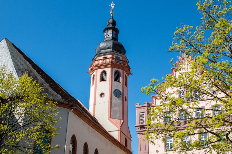 Blitzeinschlag legt Turmuhr der Durlacher Stadtkirche lahm