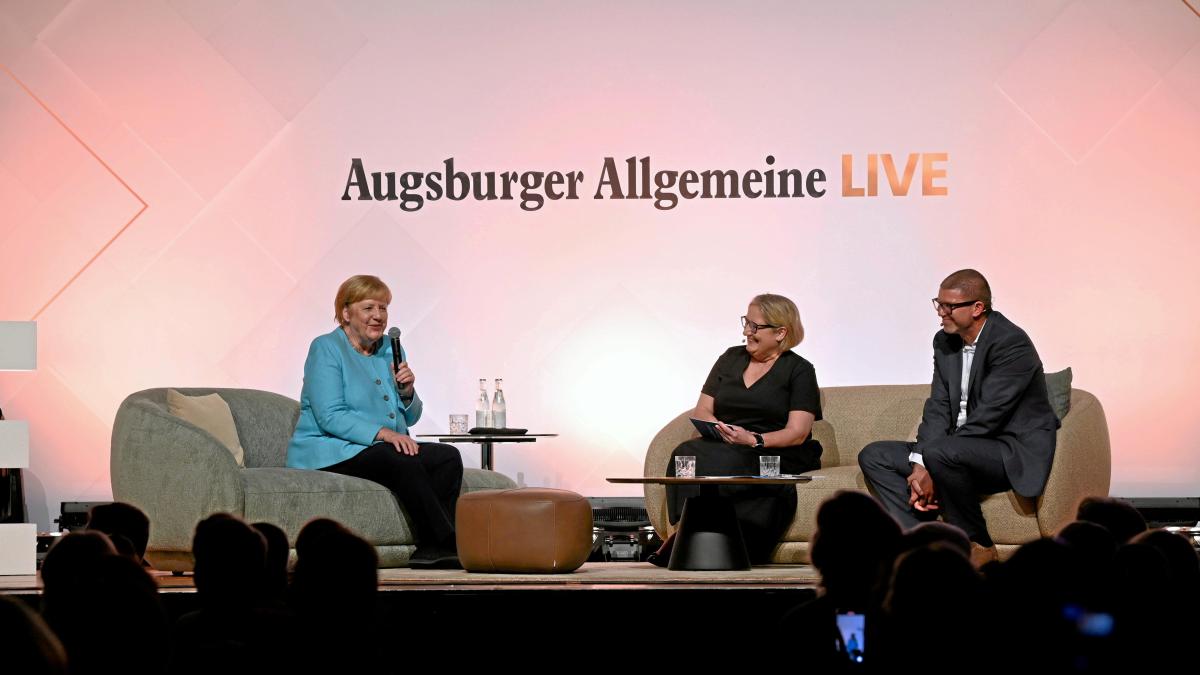 Angela Merkel in Augsburg: Der Abend zum Nachlesen