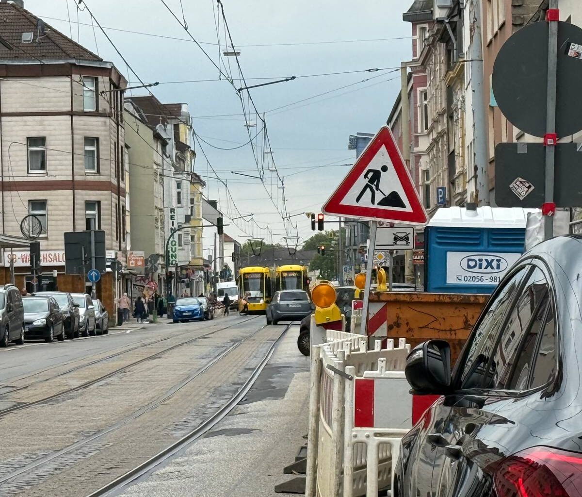Große Straße in Essen wird wochenlang zur Einbahnstraße