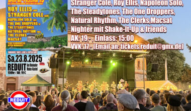 Riverside Stomp Open-Air am 23. August in der Reduit Mainz-Kastel - sensor Magazin