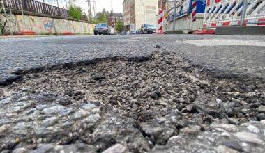 Viel weniger Unfälle durch Straßenschäden in Hamburg
