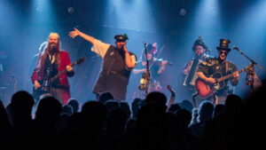 Die Folkband Tales of Nebelheym auf der Bühne