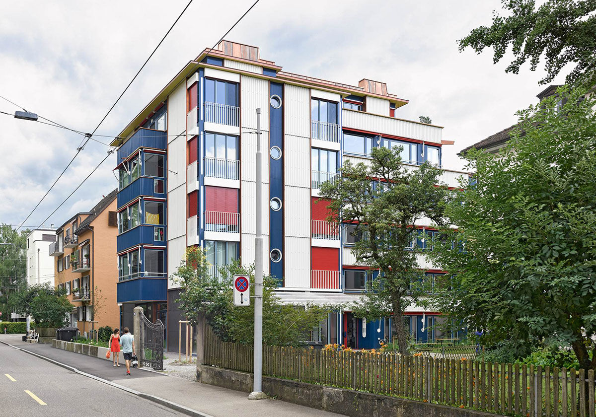 Loeliger Strub Architektur in Zürich / Alterswohnen mit Studi-WG - Architektur und Architekten - News / Meldungen / Nachrichten
