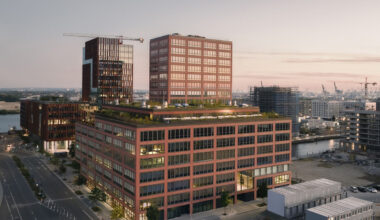 Bürogebäude von HENN in Hamburg / Gerastert am Elbbrückenquartier - Architektur und Architekten - News / Meldungen / Nachrichten