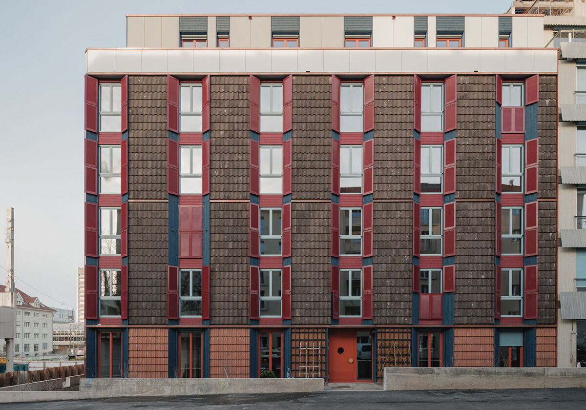 Geschosswohnen in Basel von Loeliger Strub Architektur / Re-Use-Abschluss für Lysbüchel Süd - Architektur und Architekten - News / Meldungen / Nachrichten