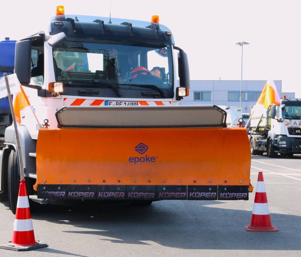 Winterdienst in Essen bereitet sich vor - trotz heißer Sommertage