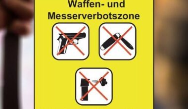 Waffen- und Messerverbot am Hauptbahnhof Münster