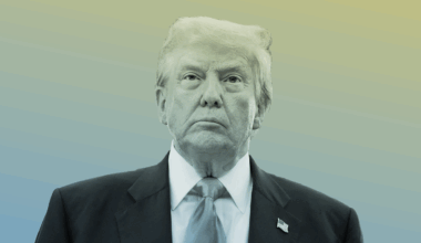Donald Trump in Collagen-Optik