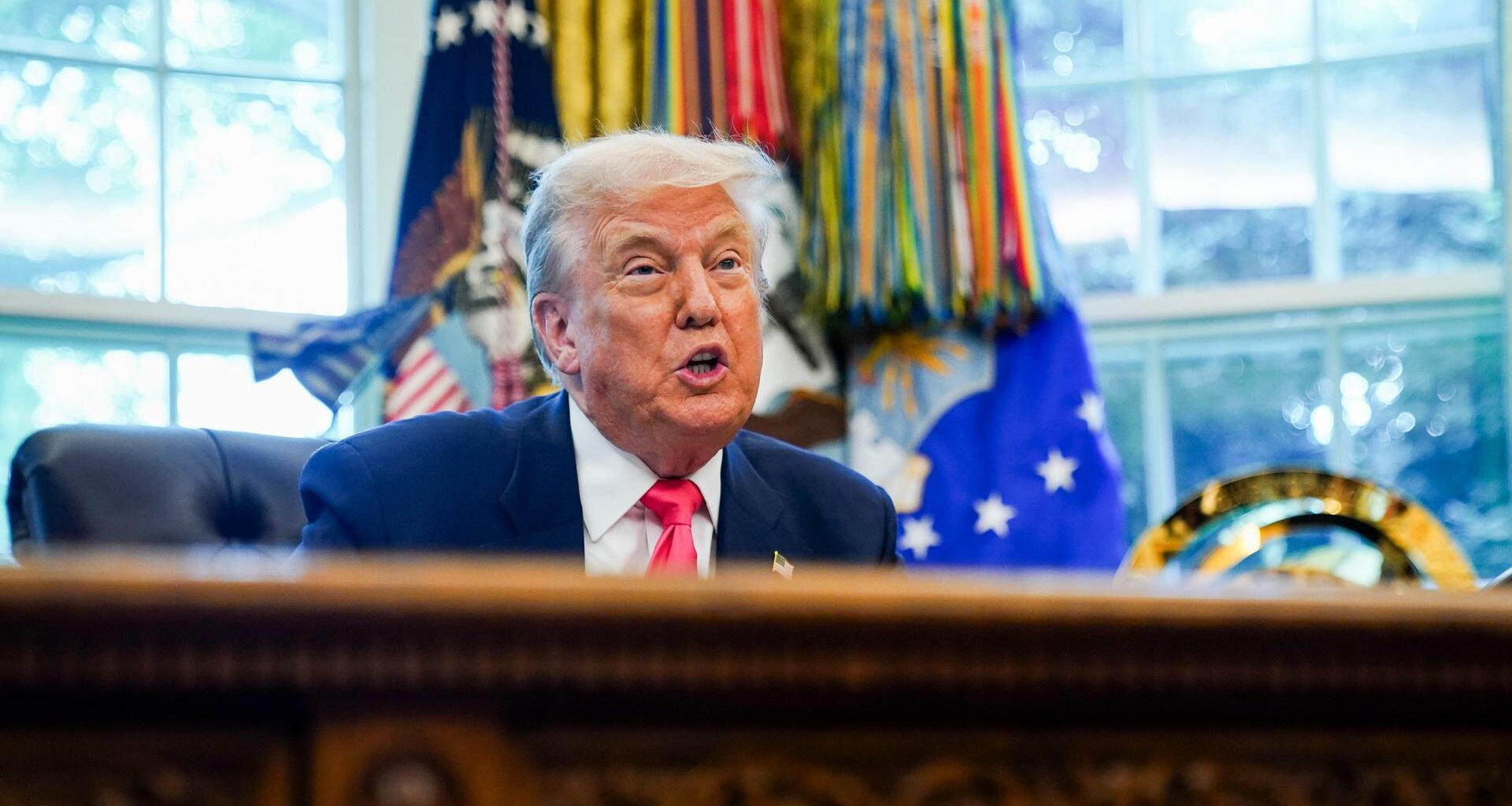 Trump im Oval Office