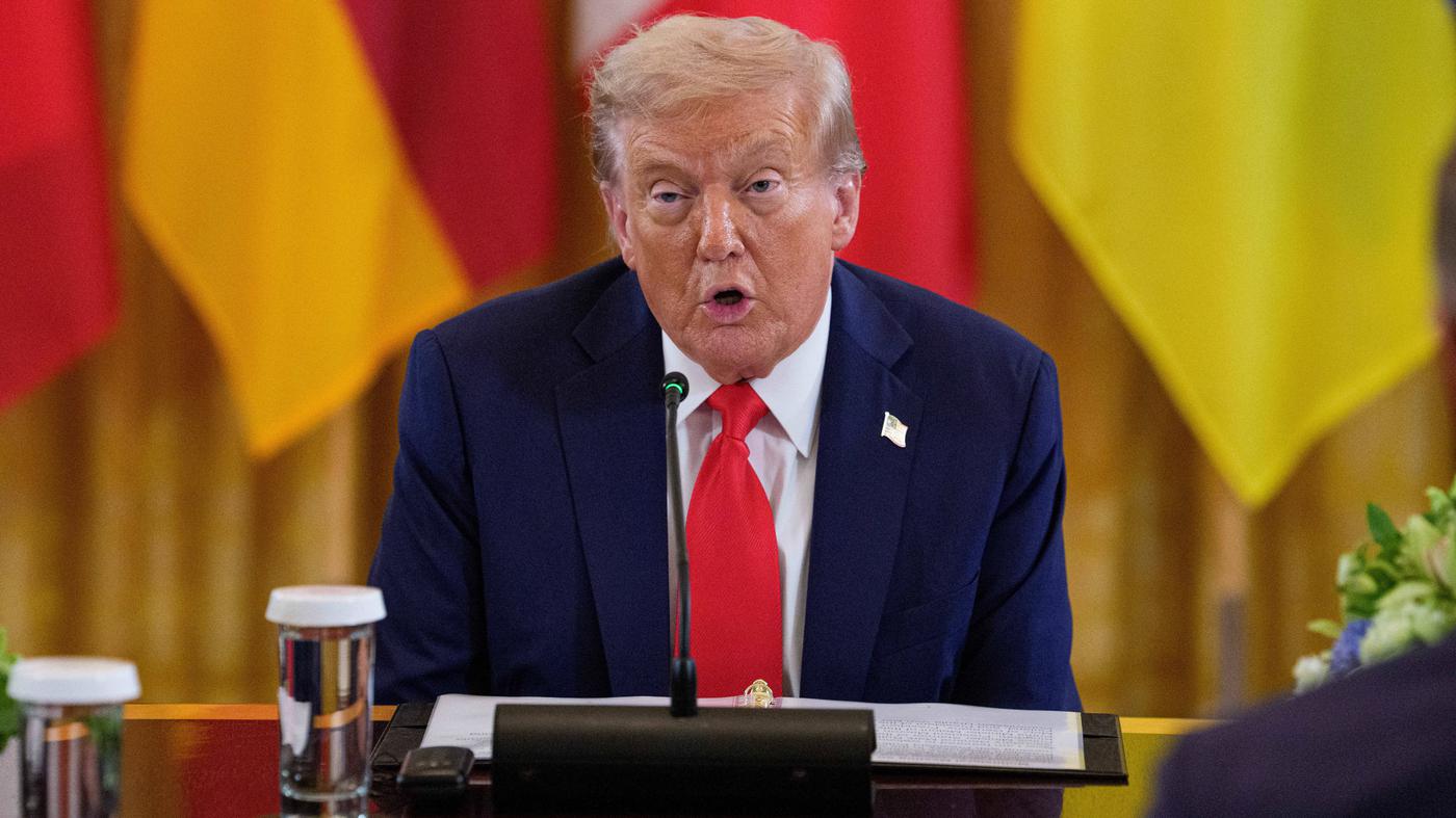 Trump meint, Frieden zwischen Russland und Ukraine könnte ihm Platz im Himmel verschaffen