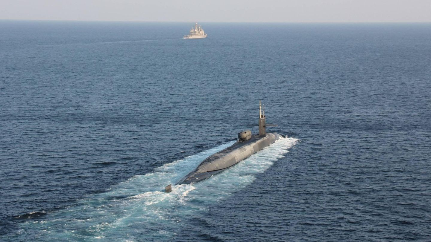 Konflikt mit Russland: Trump schickt Atom-U-Boote – USS Georgia im persischen Golf