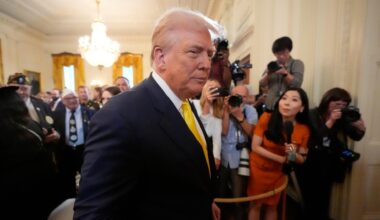 US-Präsident Donald Trump im Weißen Haus in Washington.