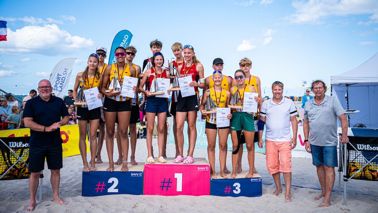 Deutscher Volleyball-Verband - Beach: U19 Jugendmeisterschaften im Ostseebad Laboe begeistern Publikum