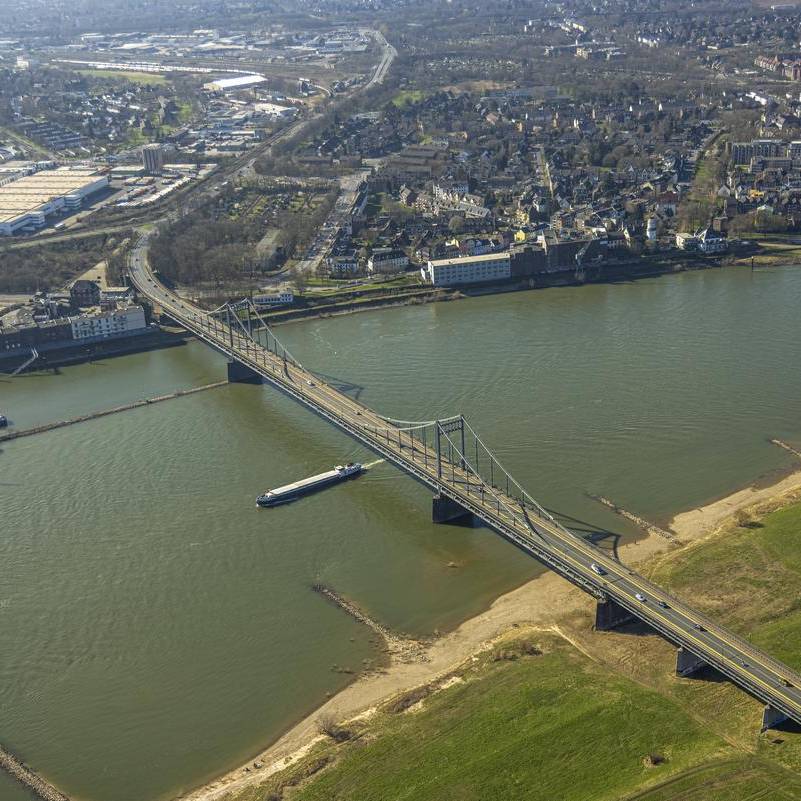 Viel Mikroplastik auch im Rhein bei Duisburg-Rheinhausen
