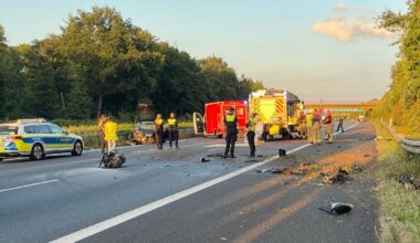 Schwerer Unfall bei Lehrte – A2 Richtung Berlin gesperrt