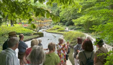 Aichacher Ruheständler im Botanischen Garten in Augsburg