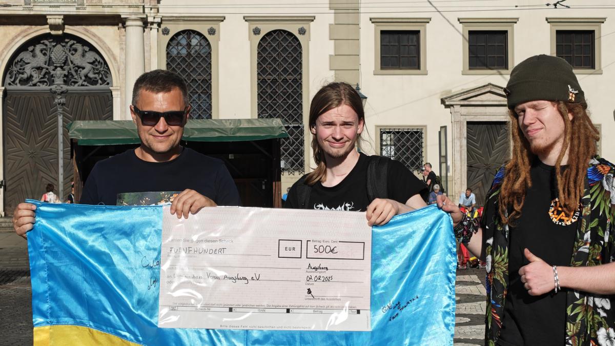 Augsburger Festival hilft Slata gesund zu werden
