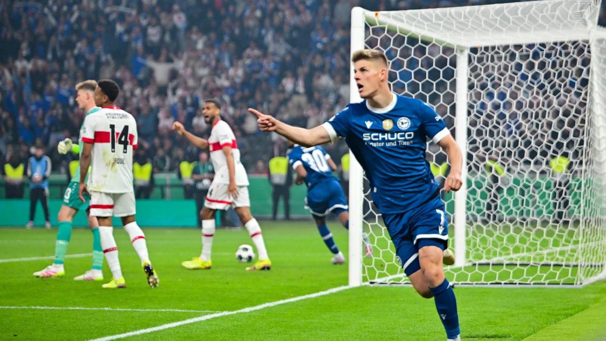 Arminia Bielefeld Stürmer Julian Kania im Interview