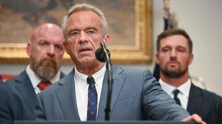 US-Gesundheitsminister Robert F. Kennedy Jr. im Weißen Haus. 