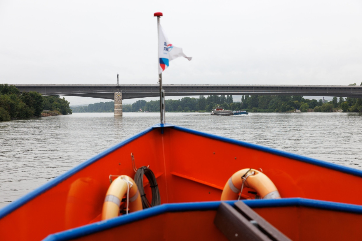 Vater Rhein: Breit, aber doch mit etlichen Untiefen
