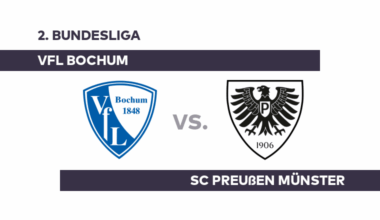 VfL Bochum - SC Preußen Münster: VfL Bochum im Duell mit Münster - 2. Bundesliga