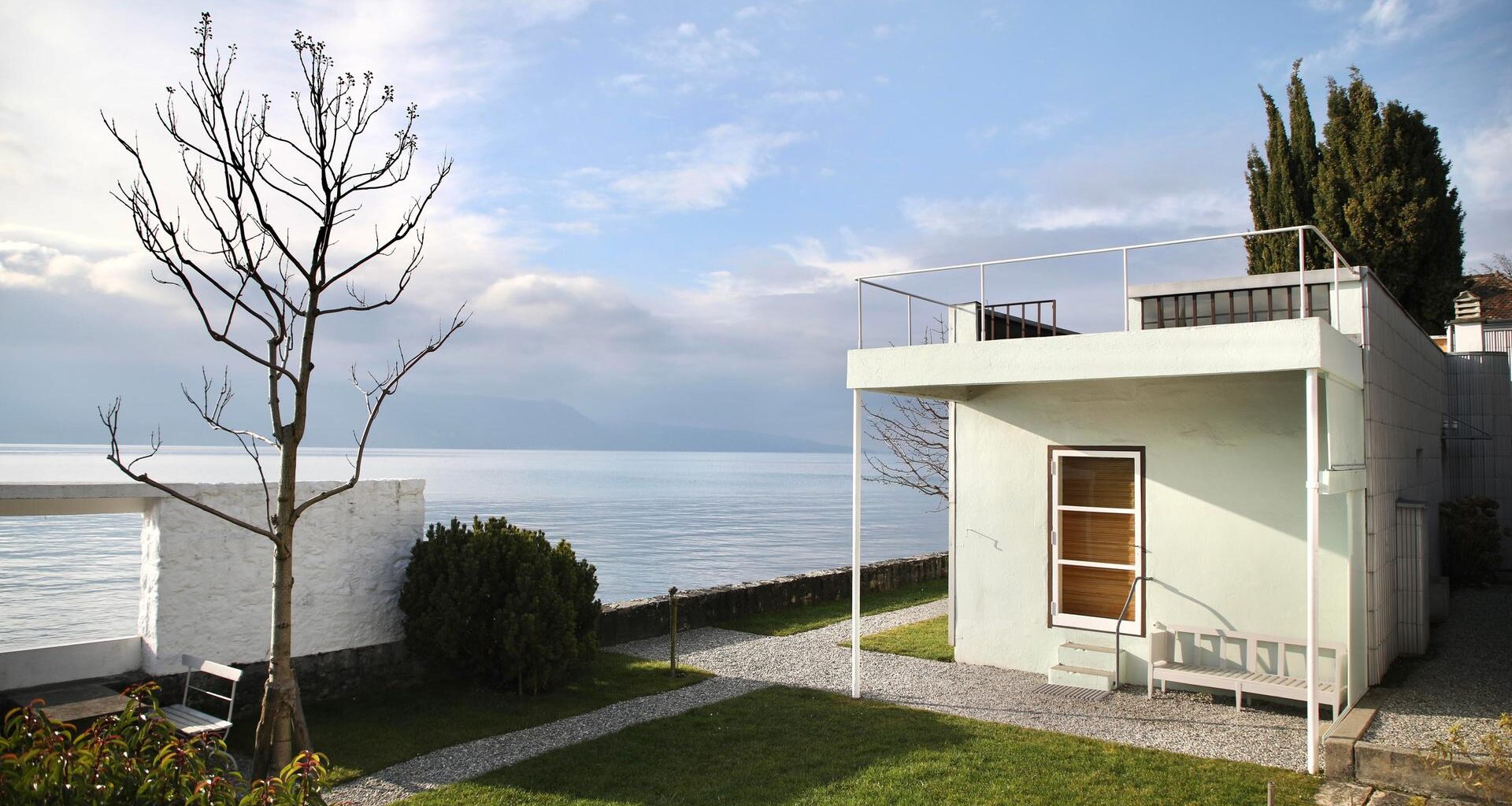 Villa Le Lac des Architekten Le Corbusier aus dem Jahr 1923 in Corseaux am Genfer See