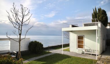 Villa Le Lac des Architekten Le Corbusier aus dem Jahr 1923 in Corseaux am Genfer See