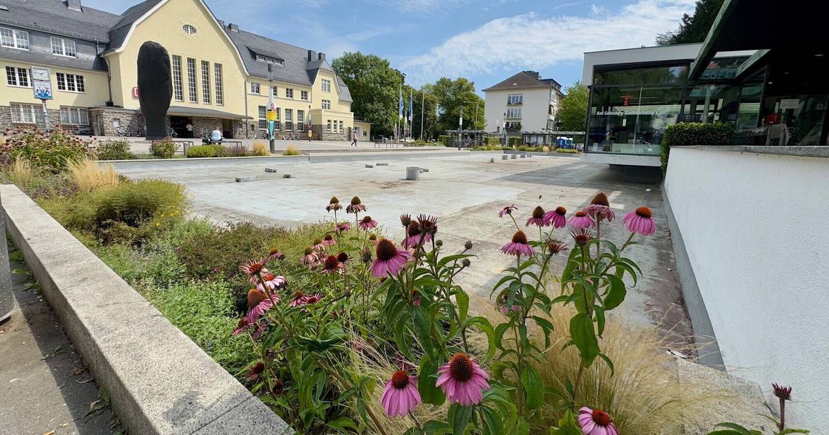 Brunnen am Ria-Maternus-Platz wird saniert
