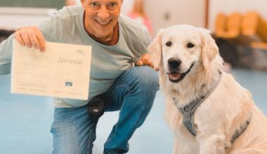 Hennes besteht Prüfung zum Besuchshund