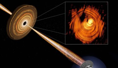Bild eines kosmischen Jets enthüllt Auge von Sauron