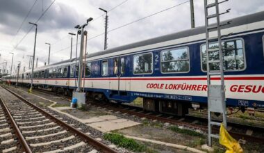 In 60 Jahre alten Waggons nach Hamm