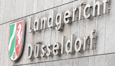 Mönchengladbacher nach Streit auf Parkplatz verurteilt im Prozess am Landgericht Düsseldorf